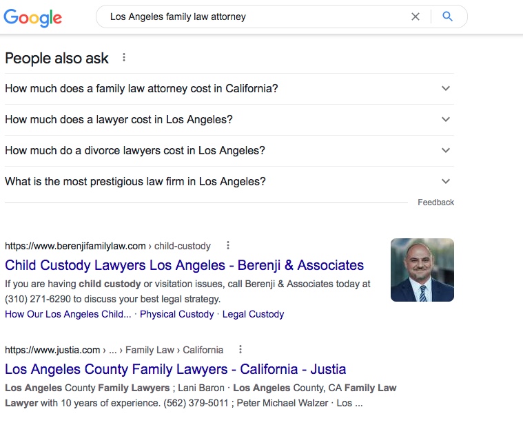 Los Angeles Family Lawyer Google Search